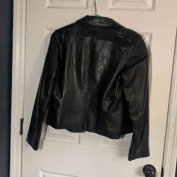 Ann Taylor Leather Jacket - Picture 2 of 2